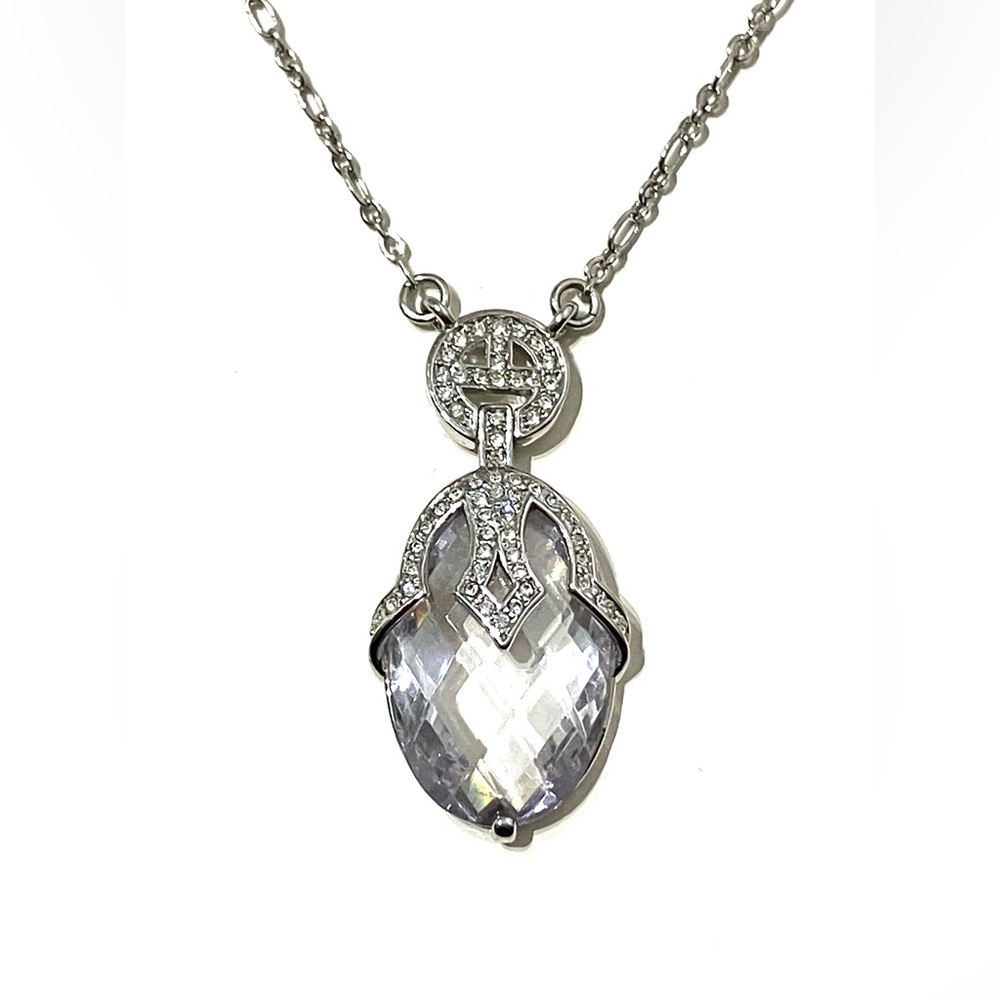 Butler Fifth Avenue Collection Crystal Necklace 16-18”